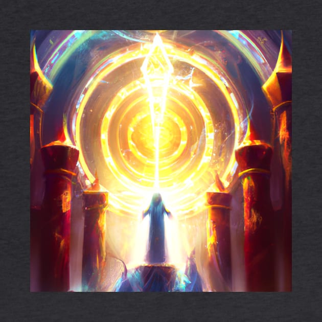 Mystic Light Radiates from Secret Temple by Star Scrunch